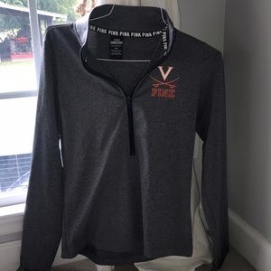 University of Virginia half zip